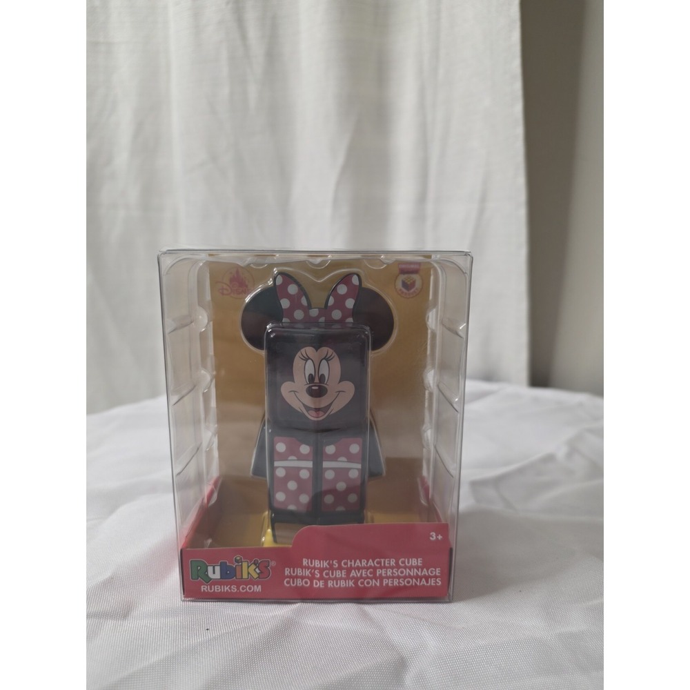 DISNEY Parks MINNIE MOUSE Rubik's Character Cube 3x3 Puzzle NEW Sealed 🎀